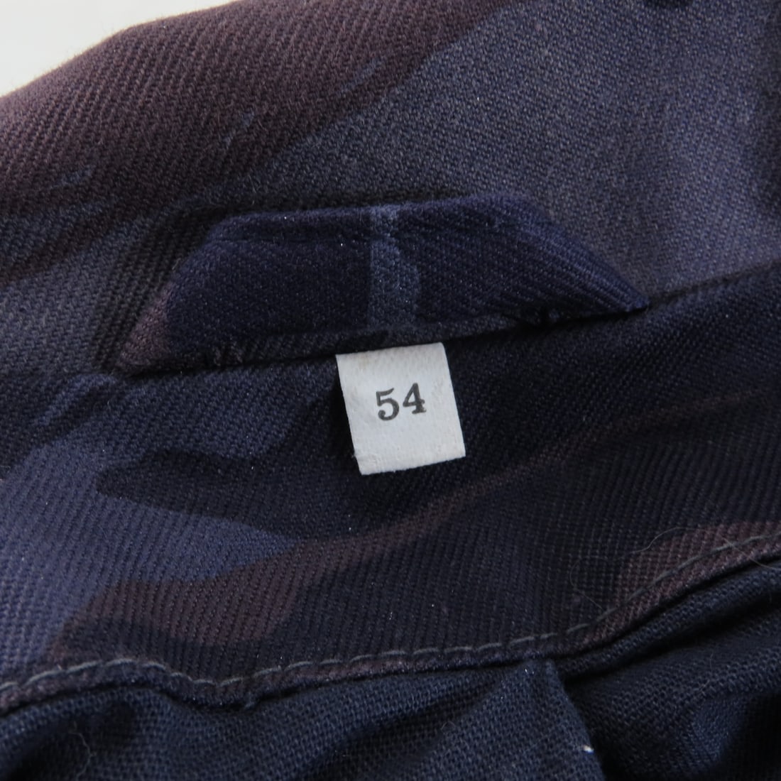 Vintage Serbian Purple Tiger Stripe Jacket, Shirt - 5