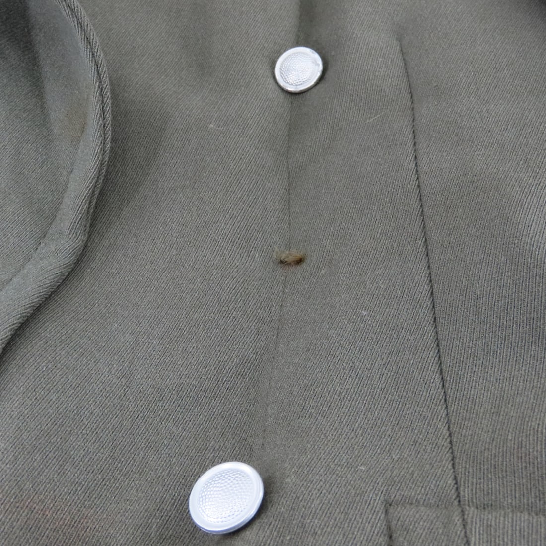 East German Peoples Army DDR Era NVA Wool Overcoat - 9