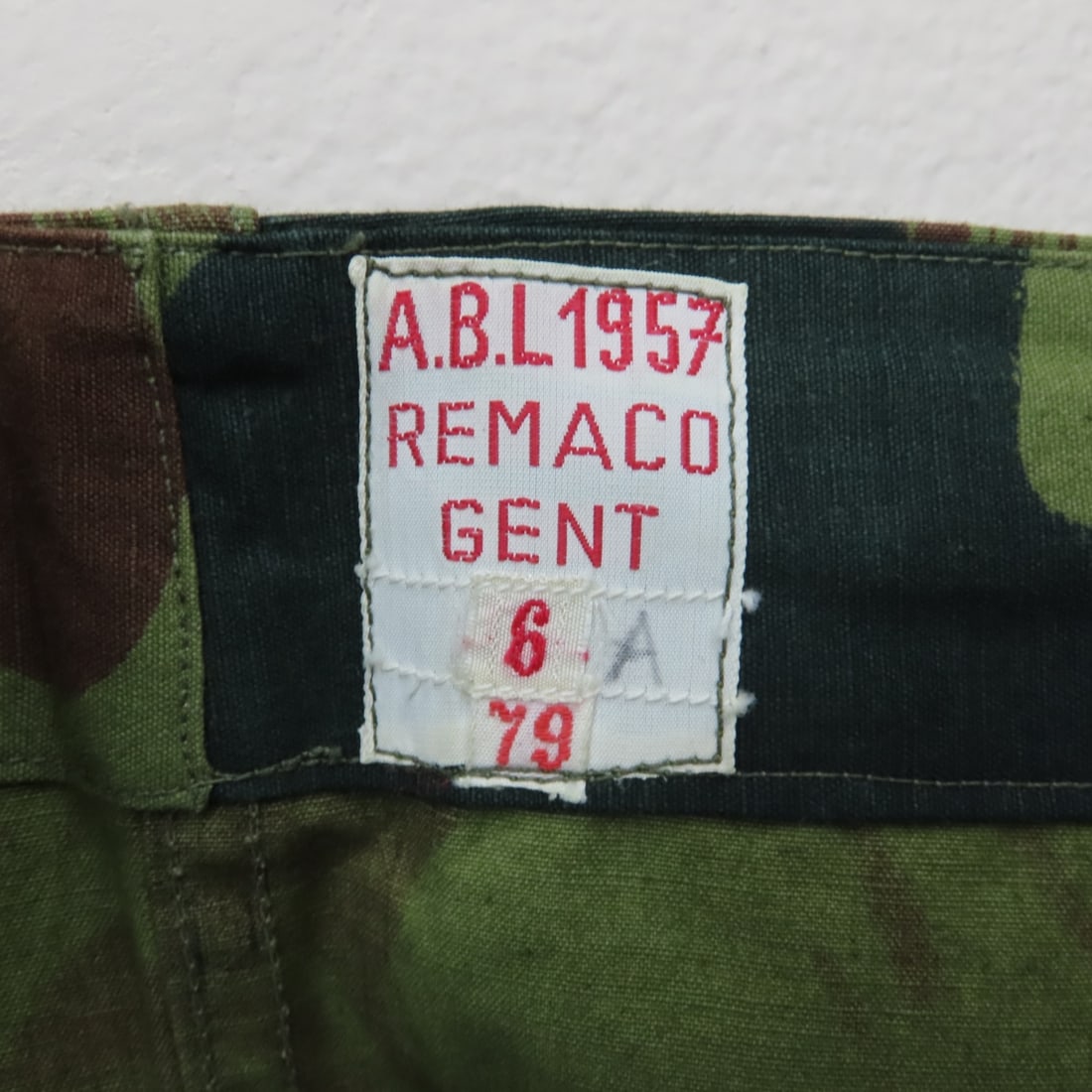 Belgian Congo Army Para Smock & Trousers 1956 1957 - 13