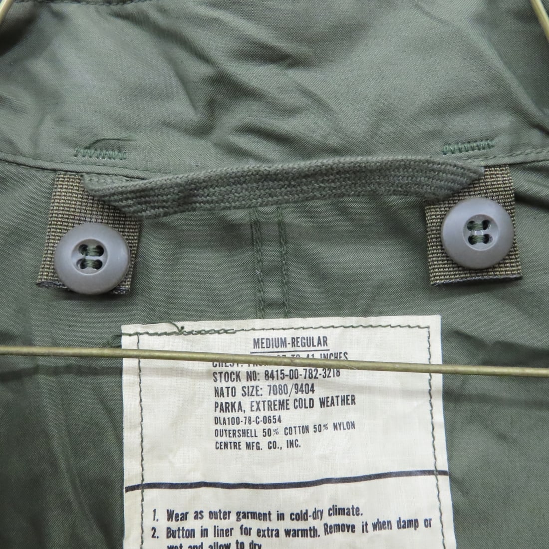 Cold War era “swallow-tail” parka shell - 5