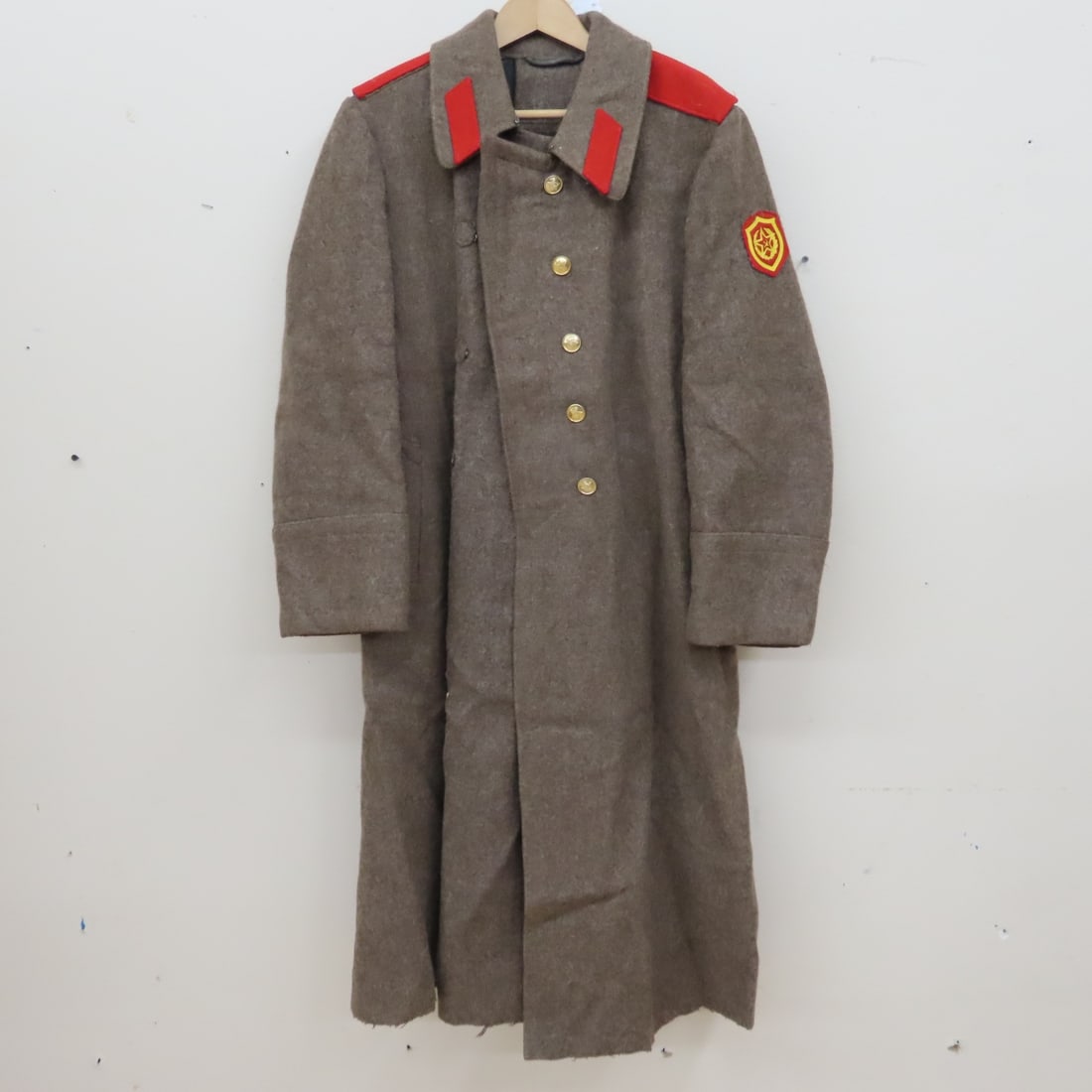 Vintage Soviet Motorized Rifle Troop Wool Overcoat - 14