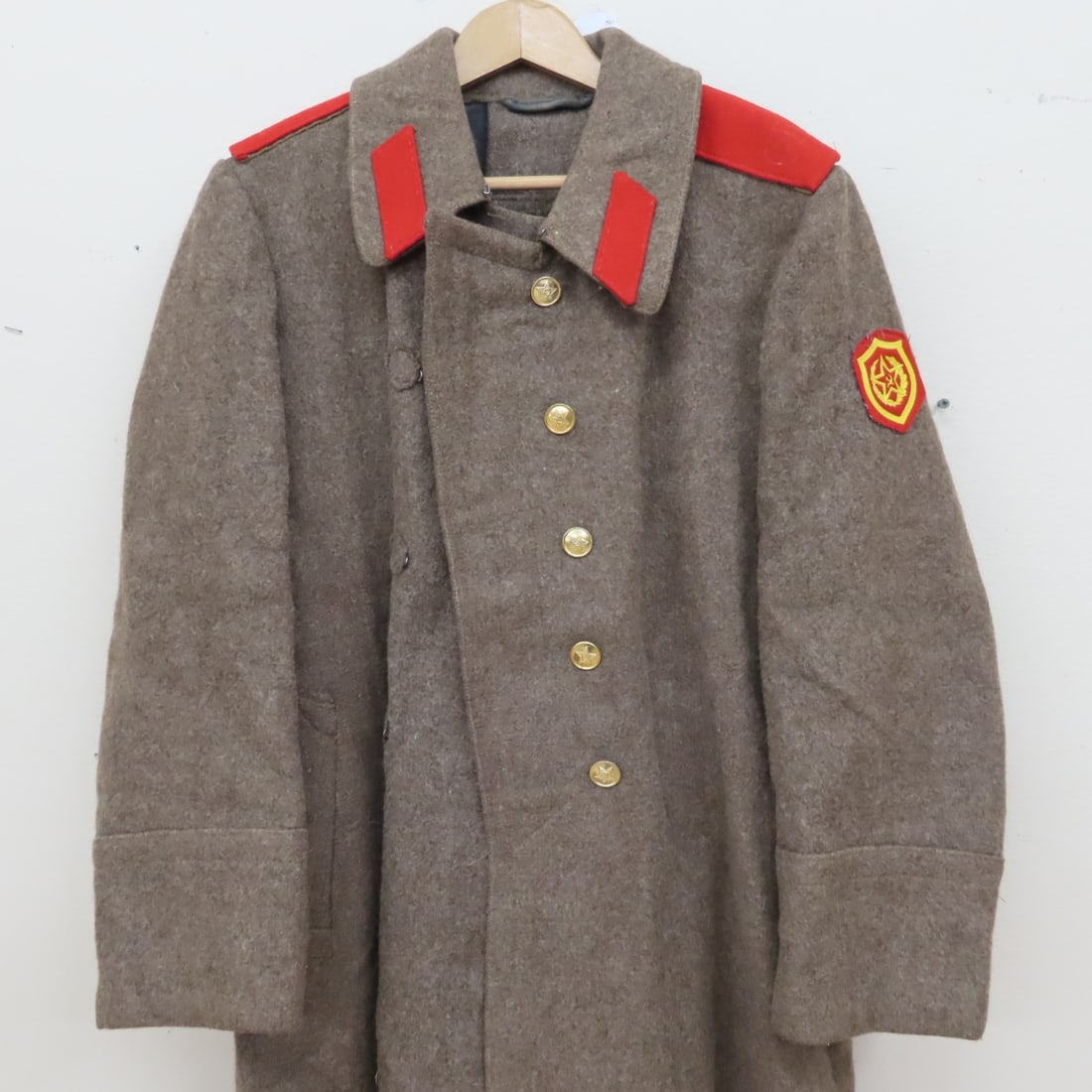 Vintage Soviet Motorized Rifle Troop Wool Overcoat - 15