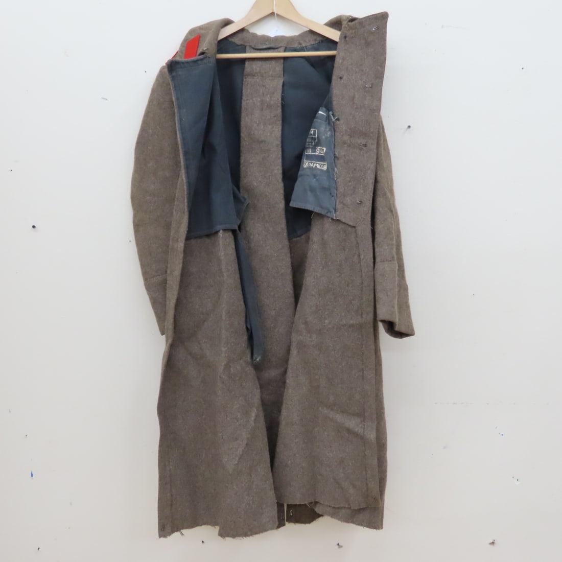 Vintage Soviet Motorized Rifle Troop Wool Overcoat - 9