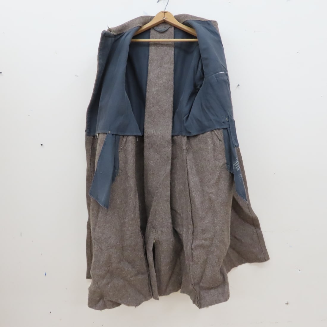 Vintage Soviet Tank Troops Wool Overcoat - 11