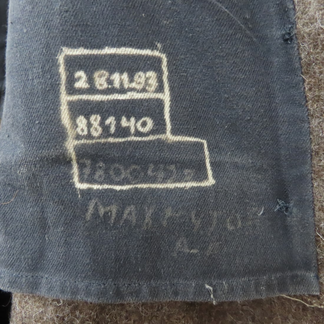 Vintage Soviet Tank Troops Wool Overcoat - 12