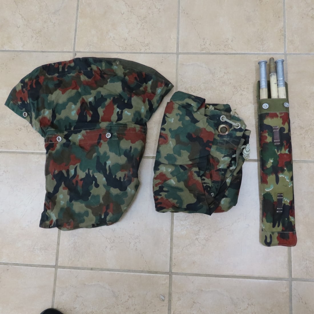 Swiss Army M70 Field Jacket, Pants, Parka, Tent - 17