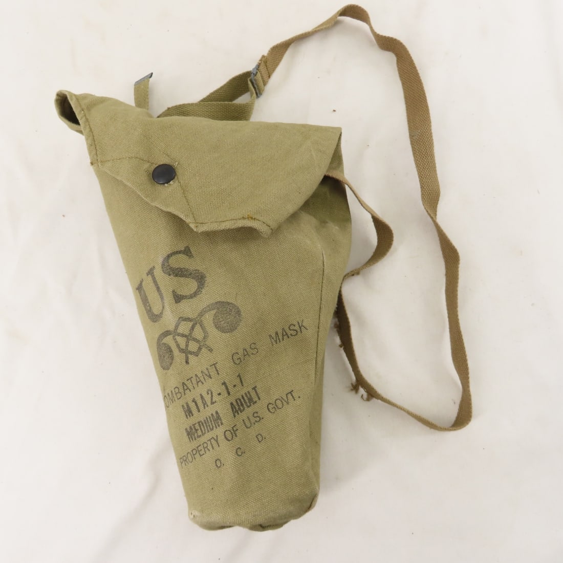 Vintage US Army M17 & MA21 Gas Masks - 7