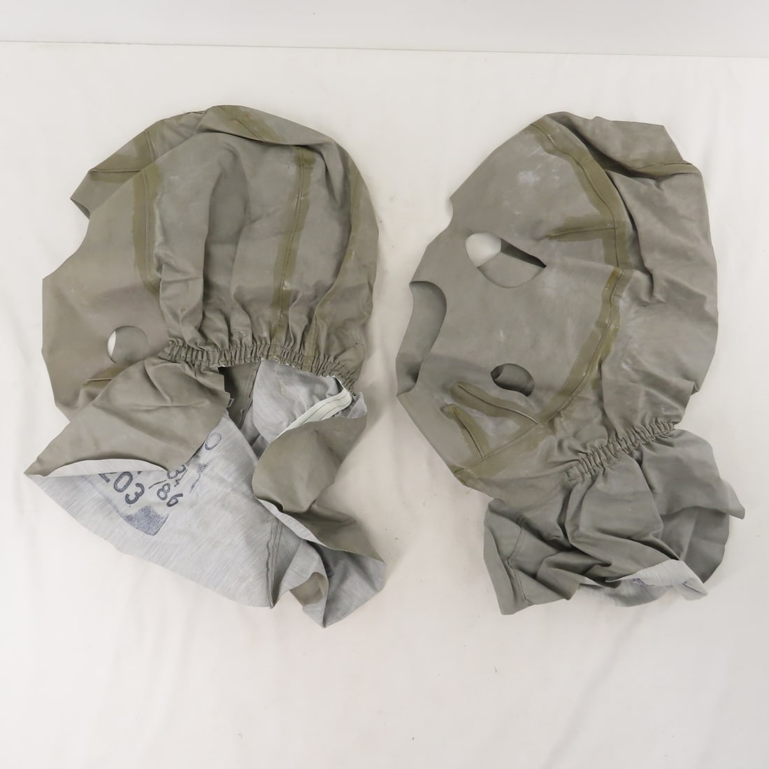 Vintage Soviet GP5 & Czech M10 Gas Masks - 12