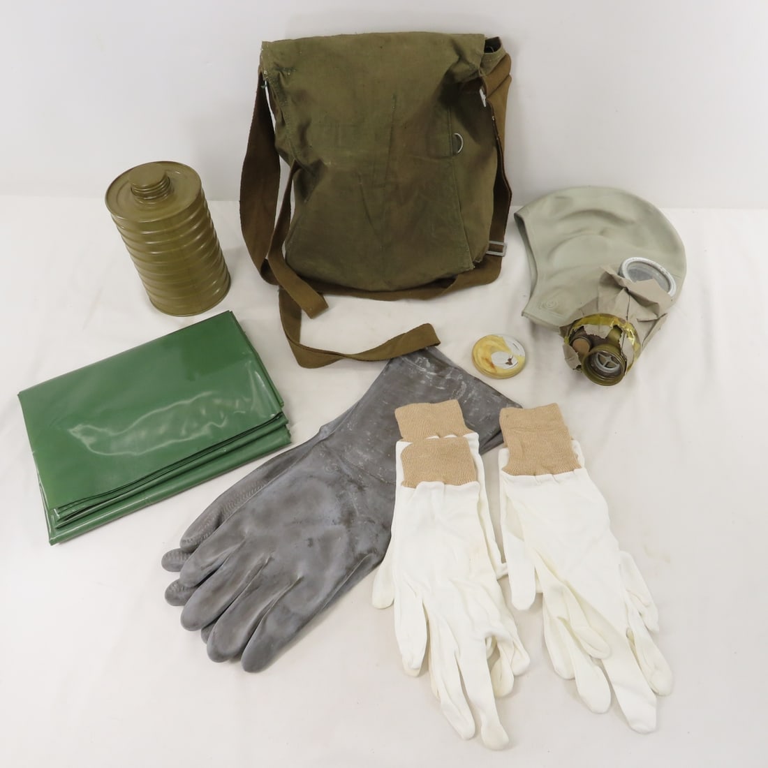Vintage Soviet GP5 & Czech M10 Gas Masks - 6