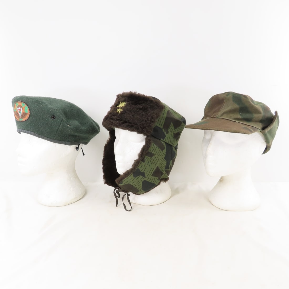 15+ Vintage Military Caps & Hats, WWII & Other - 3