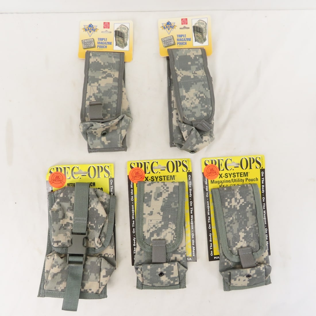 Modern Military Digital Camouflage Pouches - 2