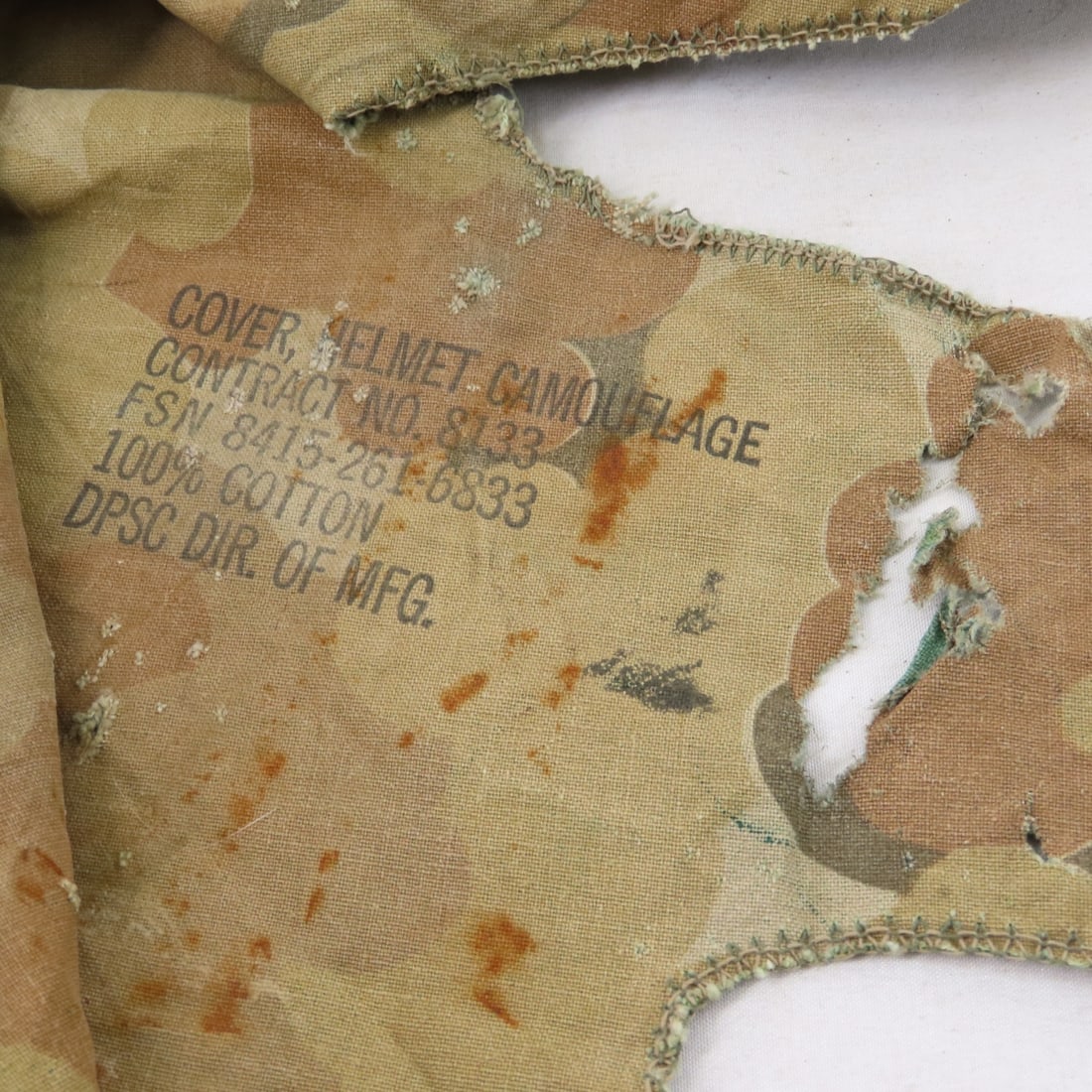 7 US Military & Other Helmet Covers - 7