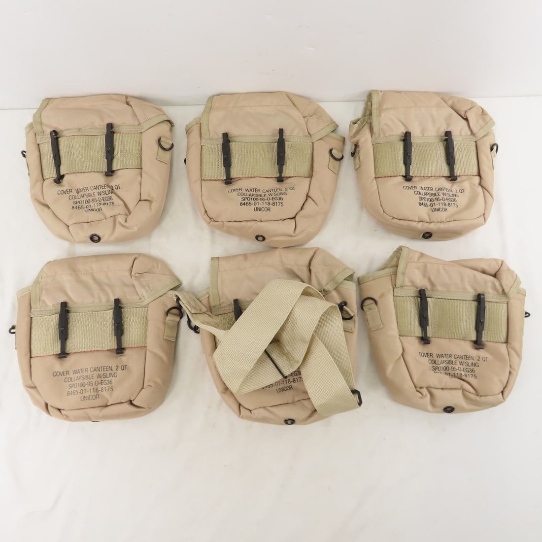 20+ US Military Lined Canteen Covers - 12