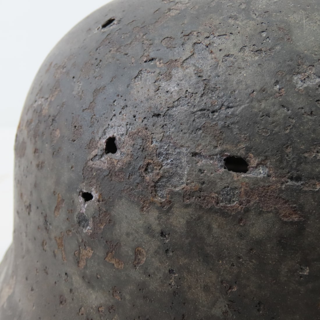WWII German M42 Steel Combat Helmet - 12