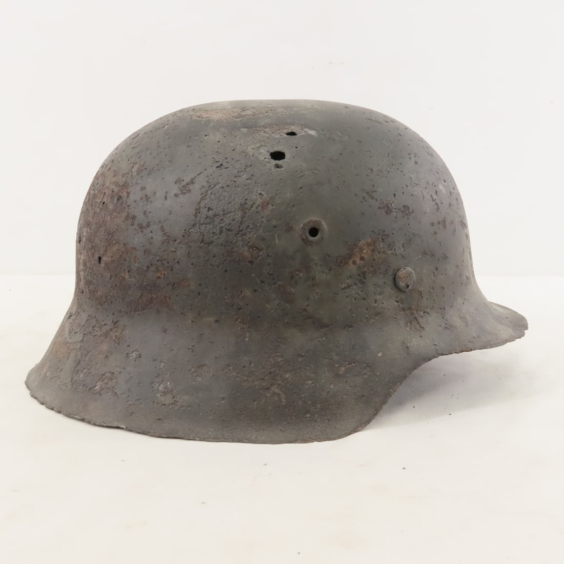 WWII German M42 Steel Combat Helmet - 2