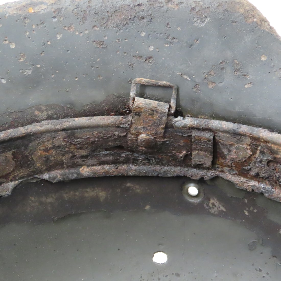 WWII German M42 Steel Combat Helmet - 9