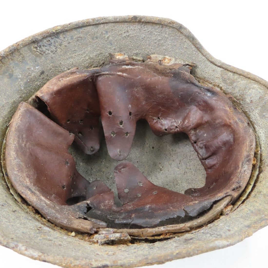WWII German M42 Steel Combat Helmet - 7