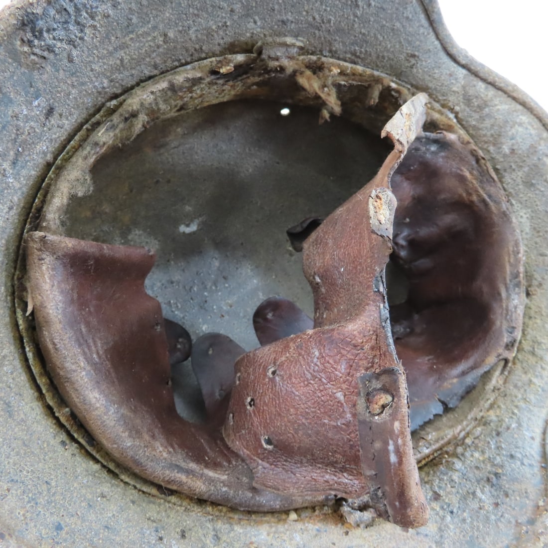 WWII German M42 Steel Combat Helmet - 8