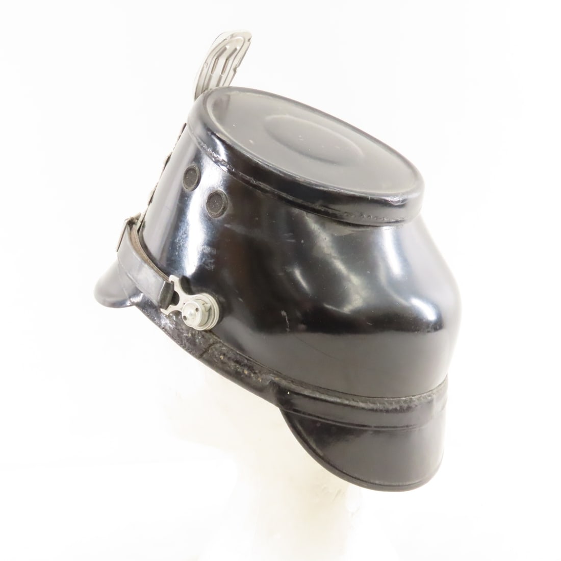 Post WWII German Westfalen Police Tschako Helmet - 5