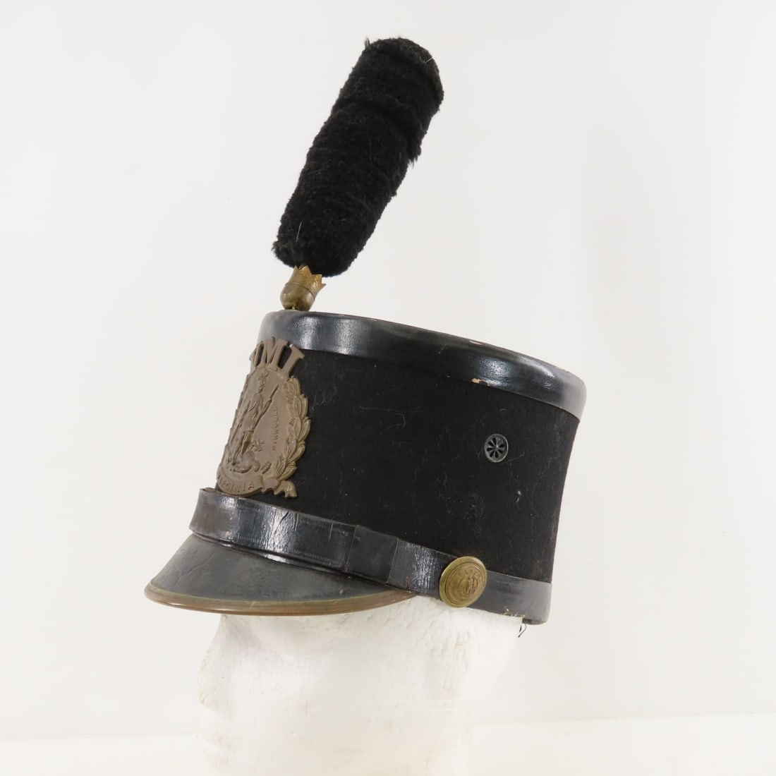 Virginia Military VMI Cadet Shako Hat with Plume - 3