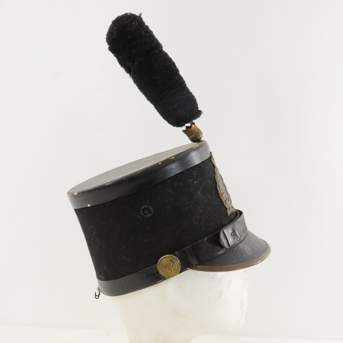 Virginia Military VMI Cadet Shako Hat with Plume - 8