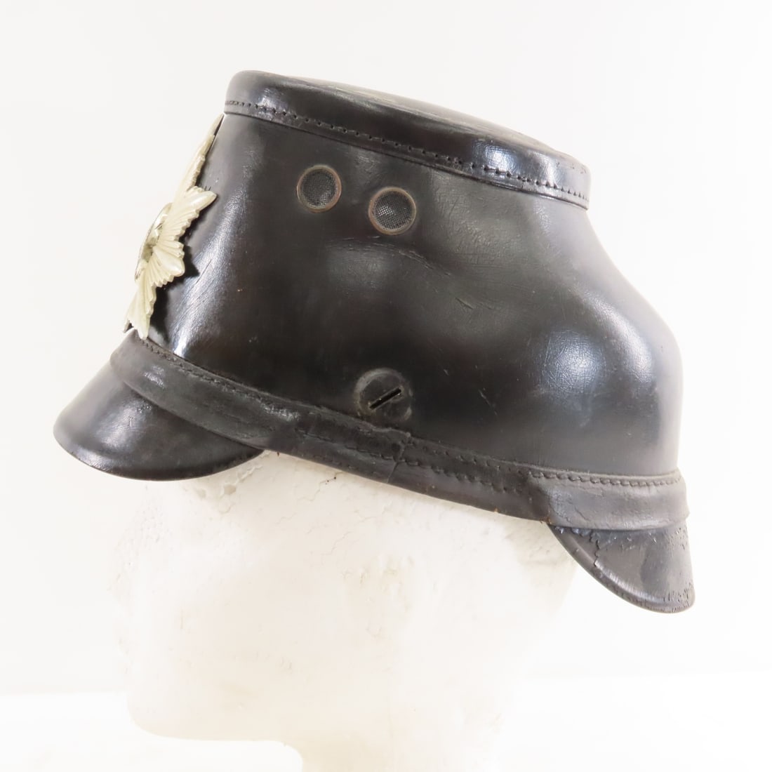 Post WWII German Police Tschako Helmet - 4