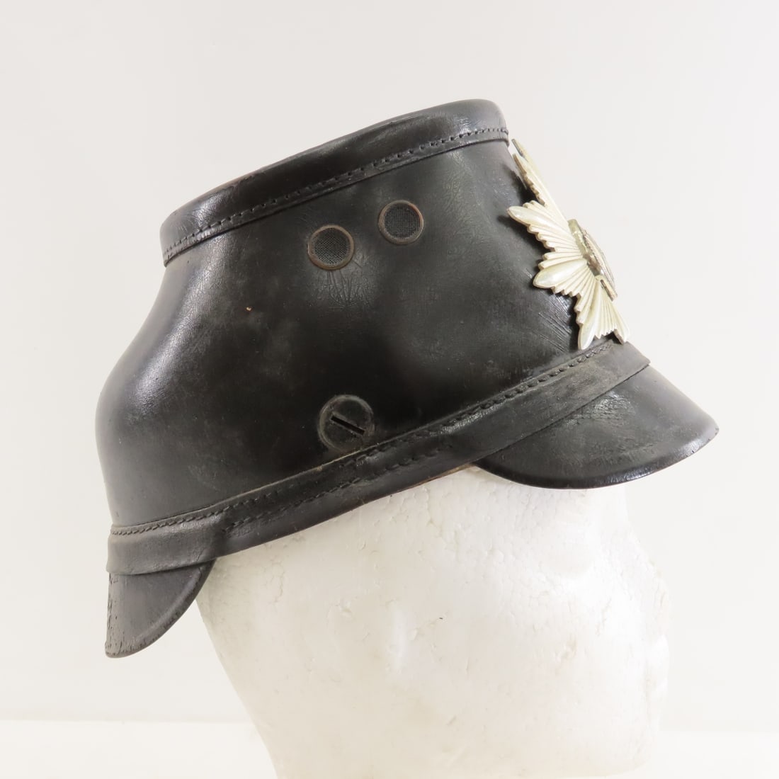 Post WWII German Police Tschako Helmet - 8