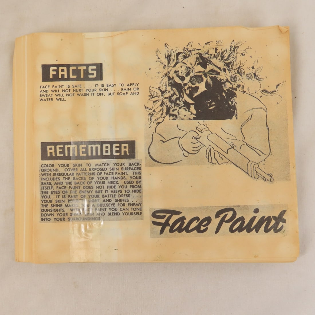 80+ Unissued 1987 US Army Camo Face Paint Sticks - 4