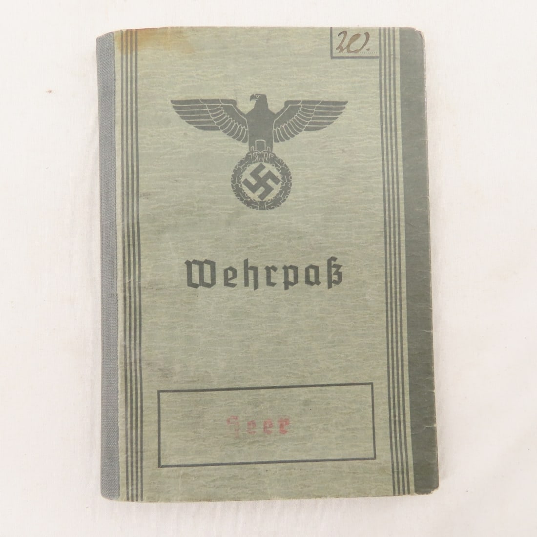 WWII German Wehrpass Documents, Dietrich Winner - 2