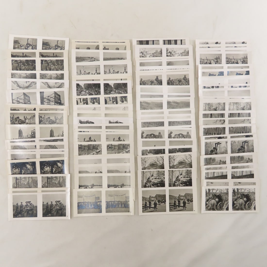 German WWII Stereo View Book, Der Kampf im Westen - 12