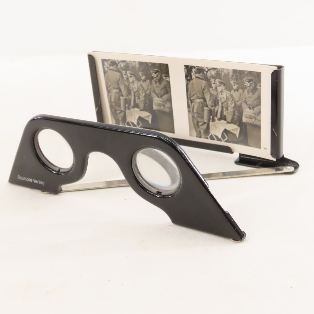 German WWII Stereo View Book, Der Kampf im Westen - 7