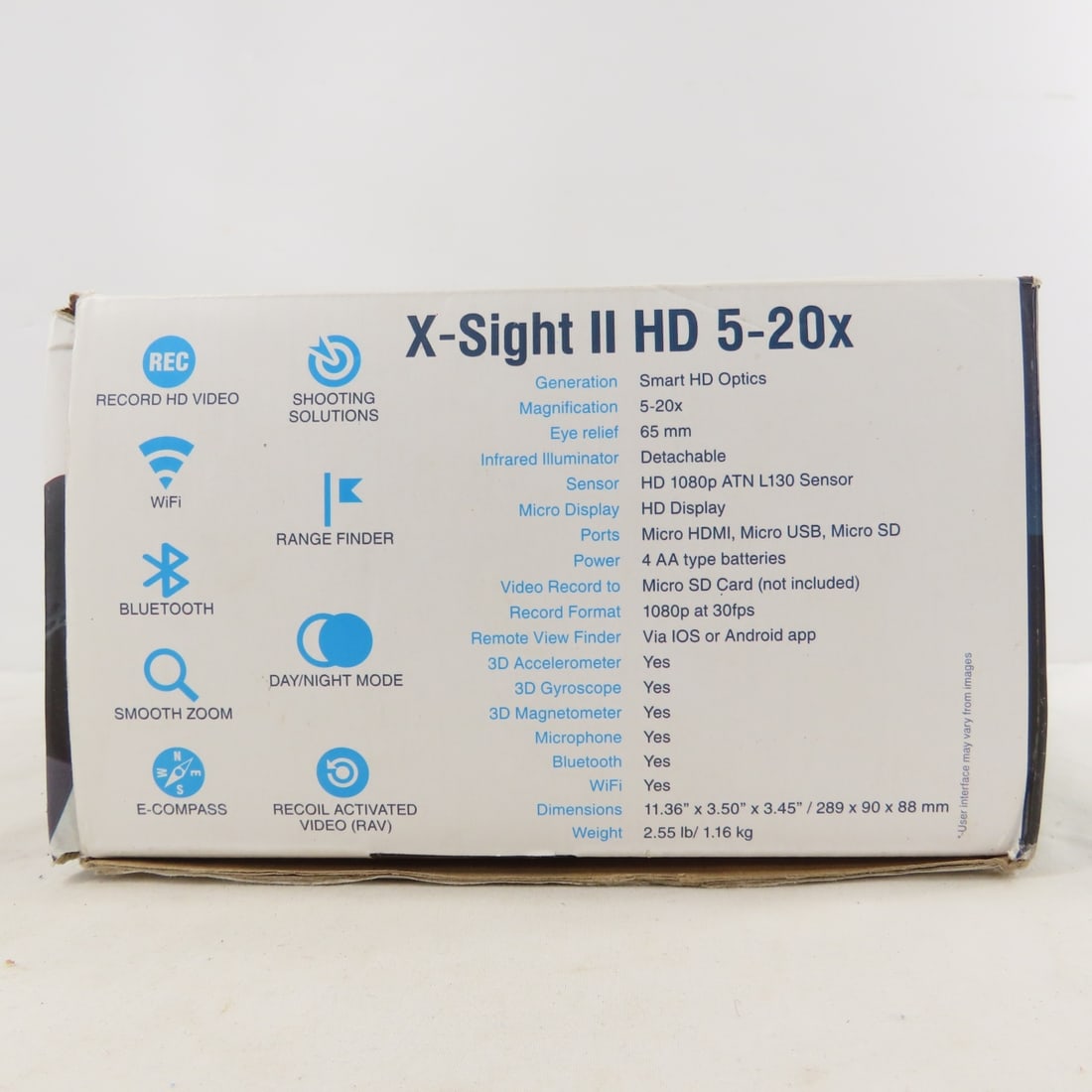 ATN X-Sight II HD 5-20x Day, Night Rifle Scope - 16
