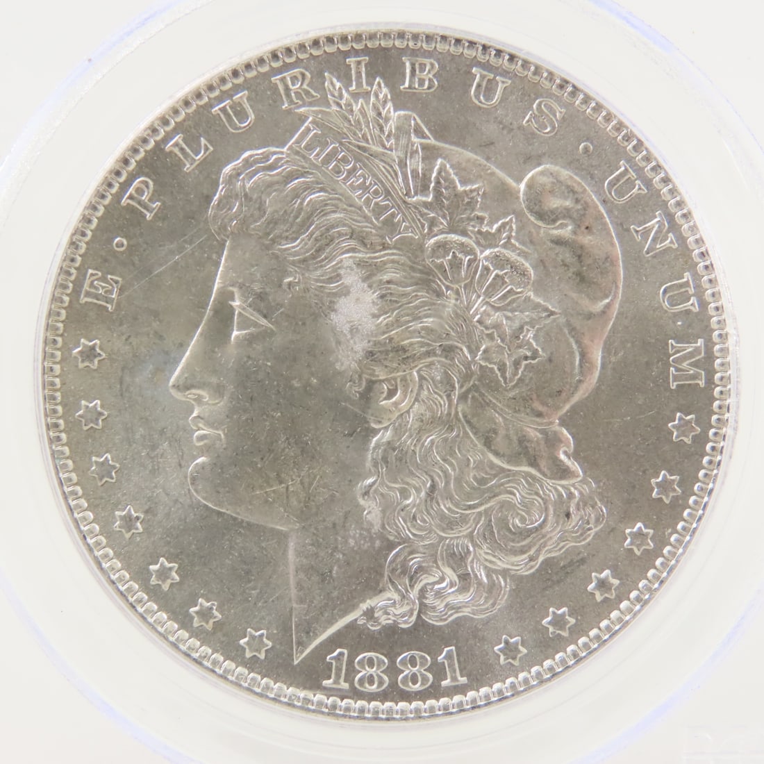 1881 O Morgan Silver Dollar PCGS MS63 - 2
