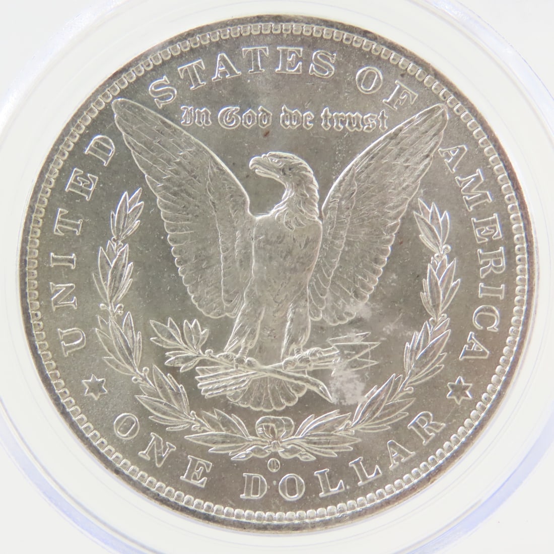 1881 O Morgan Silver Dollar PCGS MS63 - 4