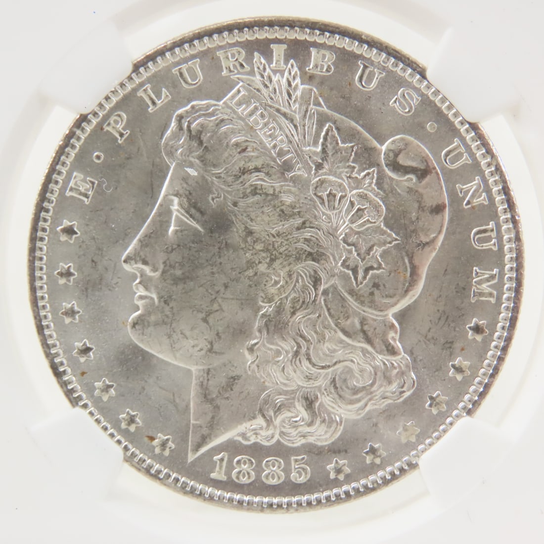 1885 O Morgan Silver Dollar NGC MS63 - 2
