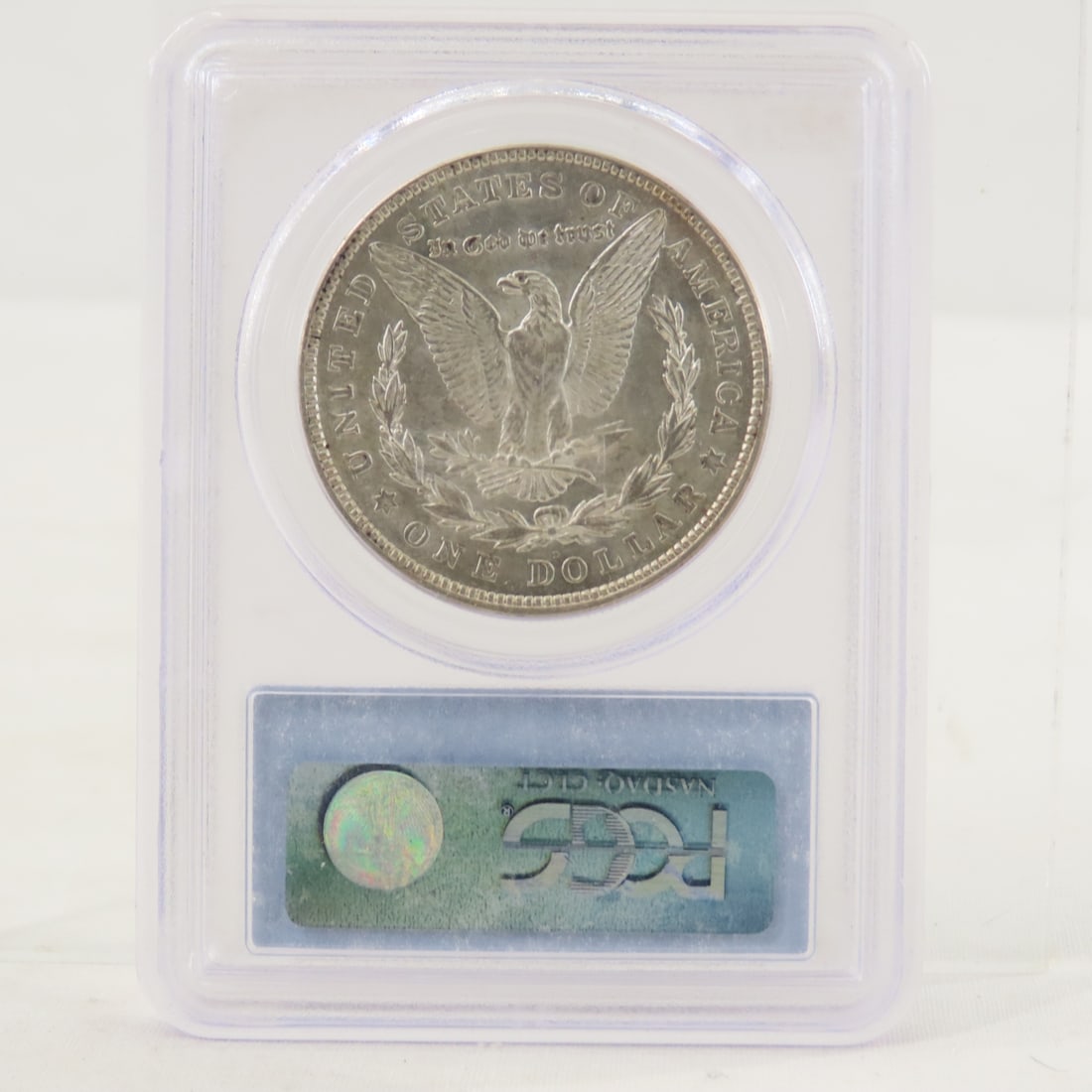 1921 D Morgan Silver Dollar PCGS AU58 - 3