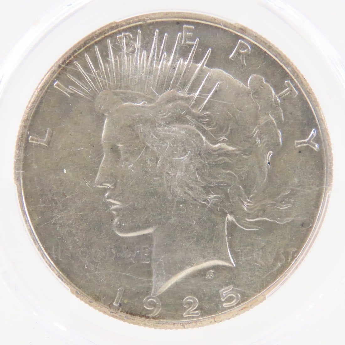 1925 S Peace Silver Dollar PCGS MS61 - 2