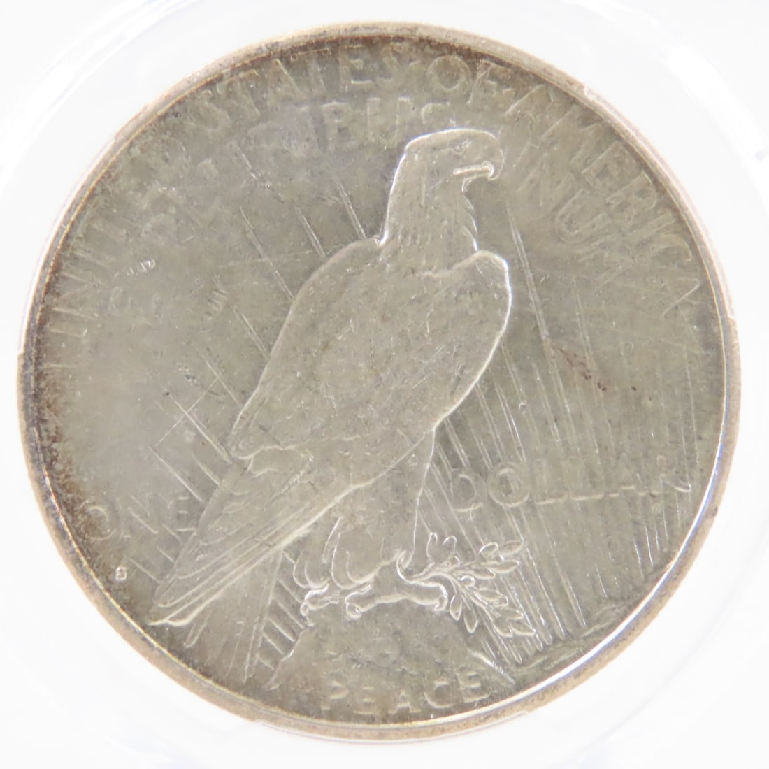 1925 S Peace Silver Dollar PCGS MS61 - 4
