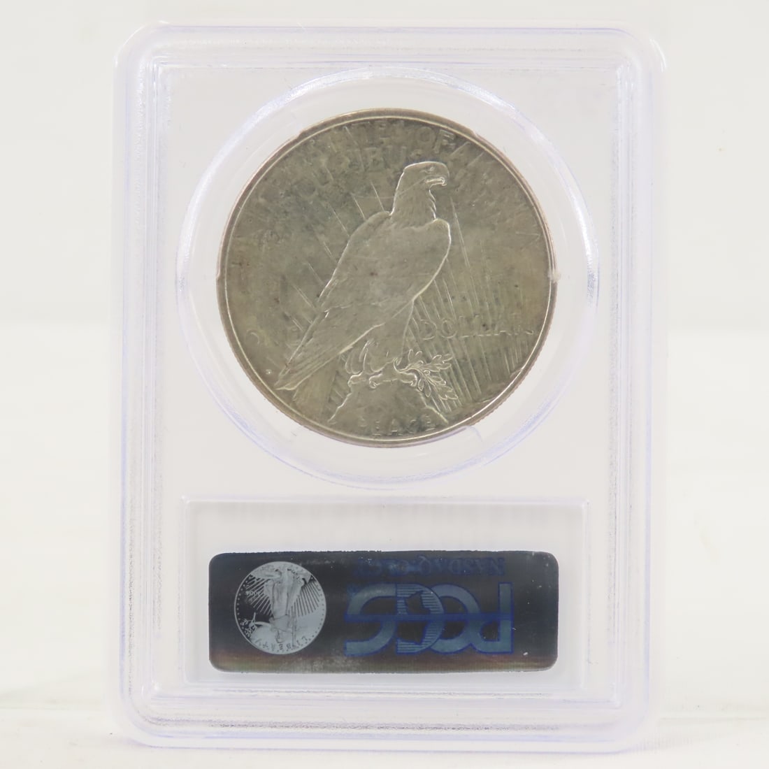 1926 D Peace Silver Dollar PCGS AU58 - 3