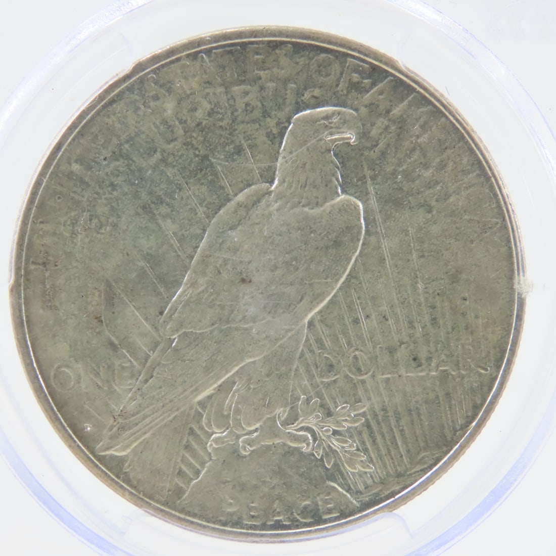 1926 D Peace Silver Dollar PCGS AU58 - 4