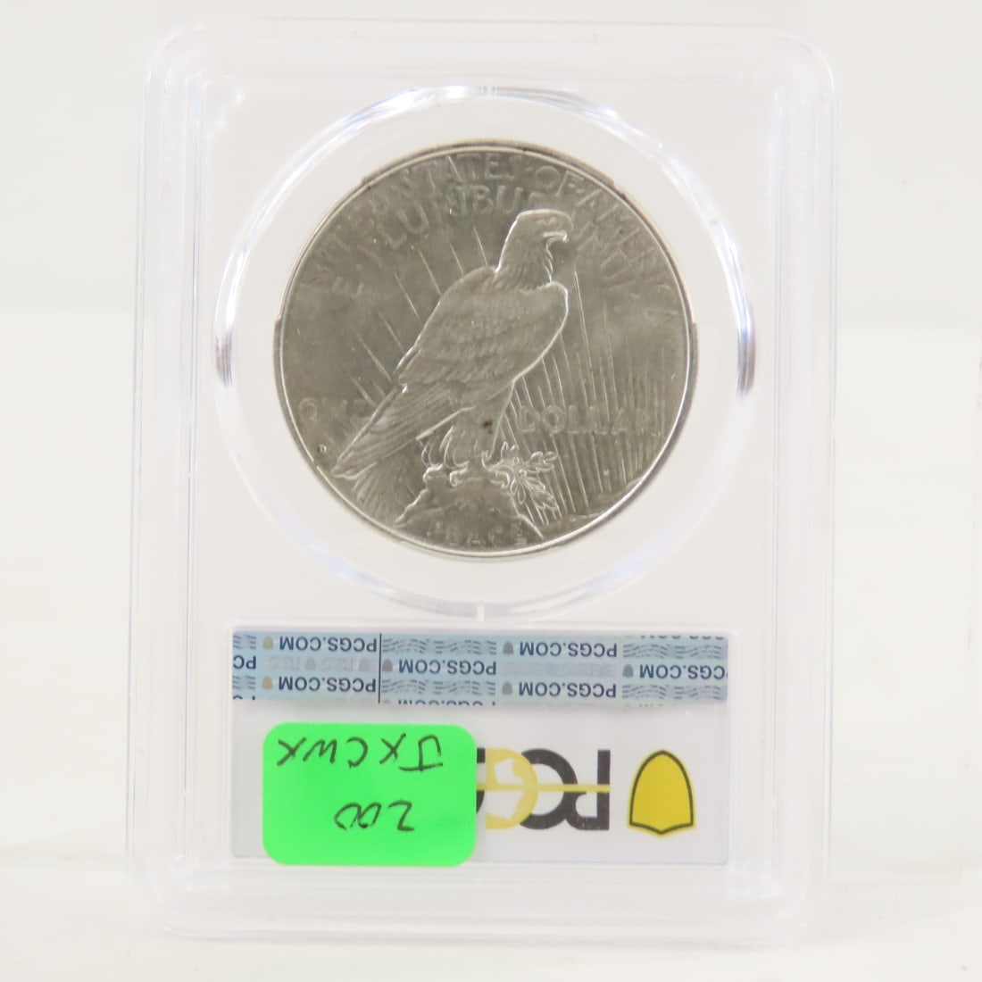 1934 D Peace Silver Dollar PCGS AU58 - 3