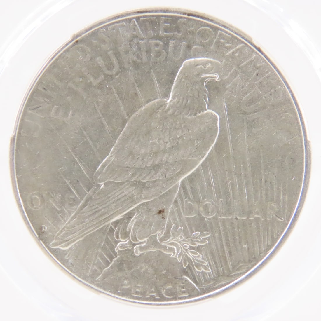 1934 D Peace Silver Dollar PCGS AU58 - 4