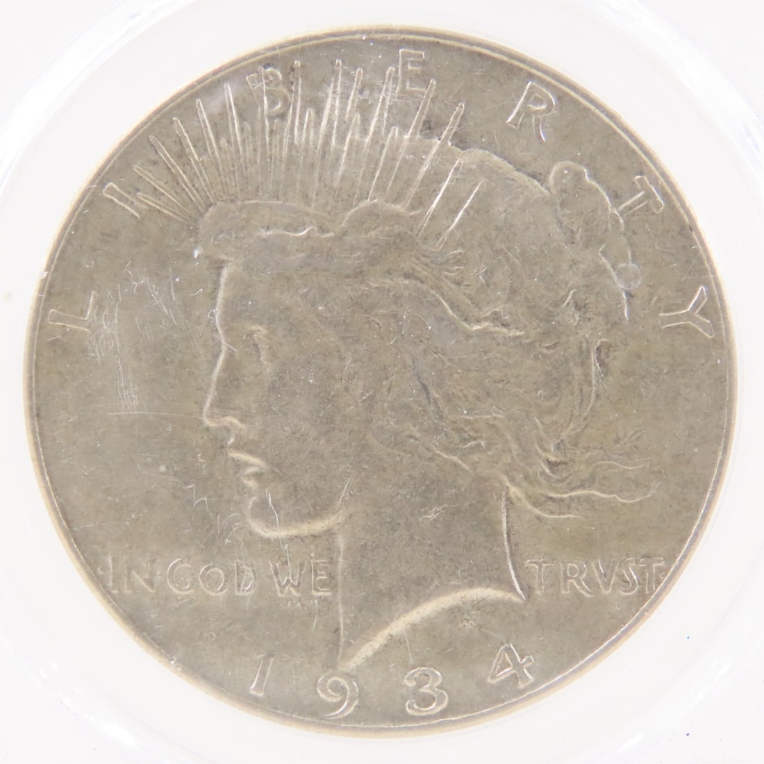 1934 S Peace Silver Dollar PCGS XF45 - 2