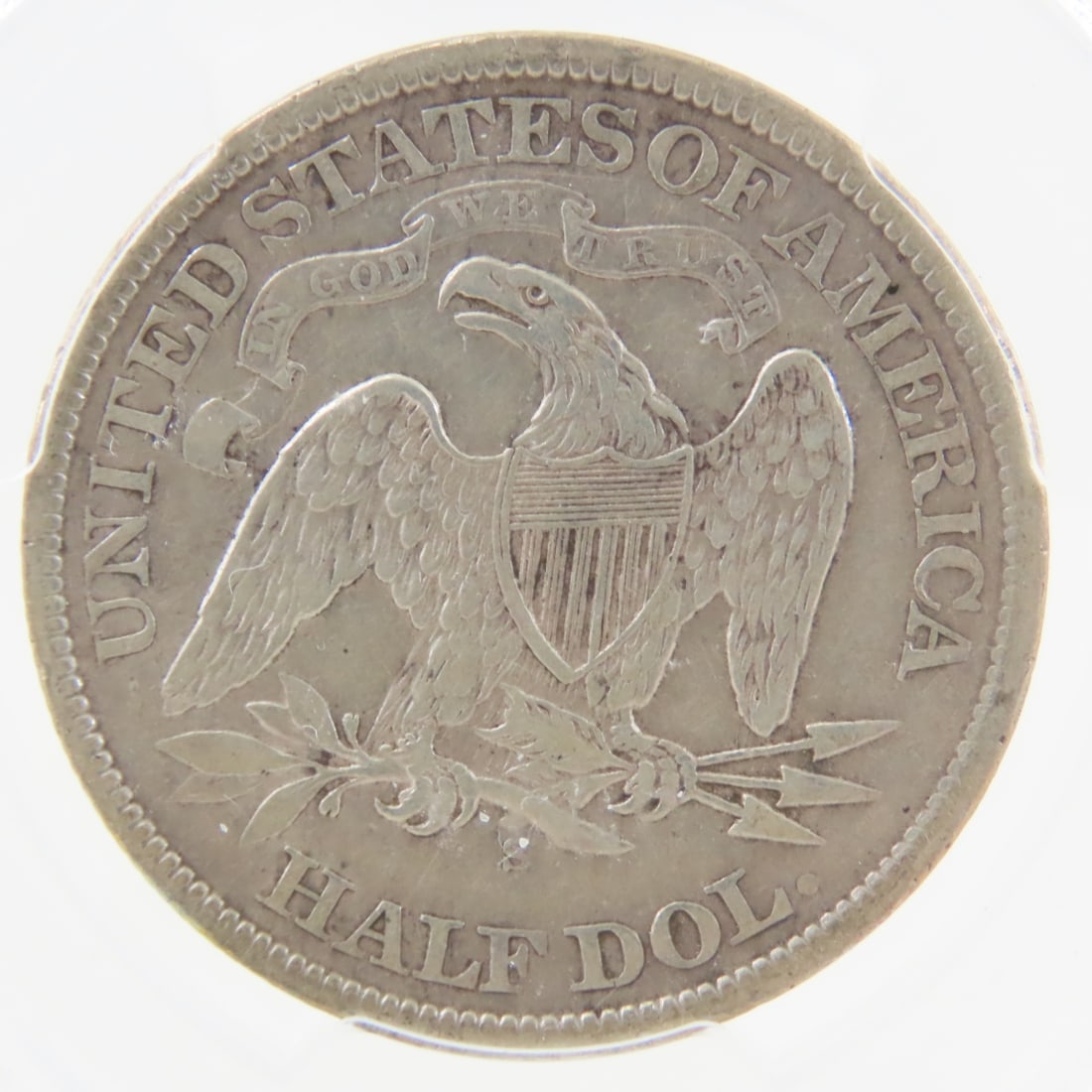 1868 S Seated Liberty Half Dollar PCGS XF45 - 4