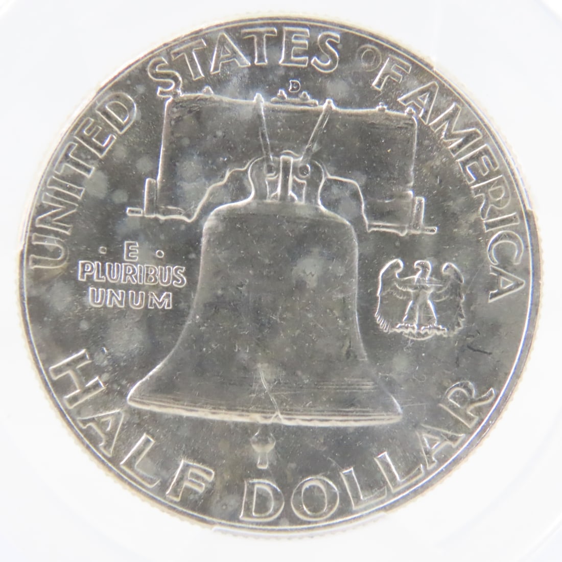 1953 D Franklin Silver Half Dollar PCGS MS64FBL - 4