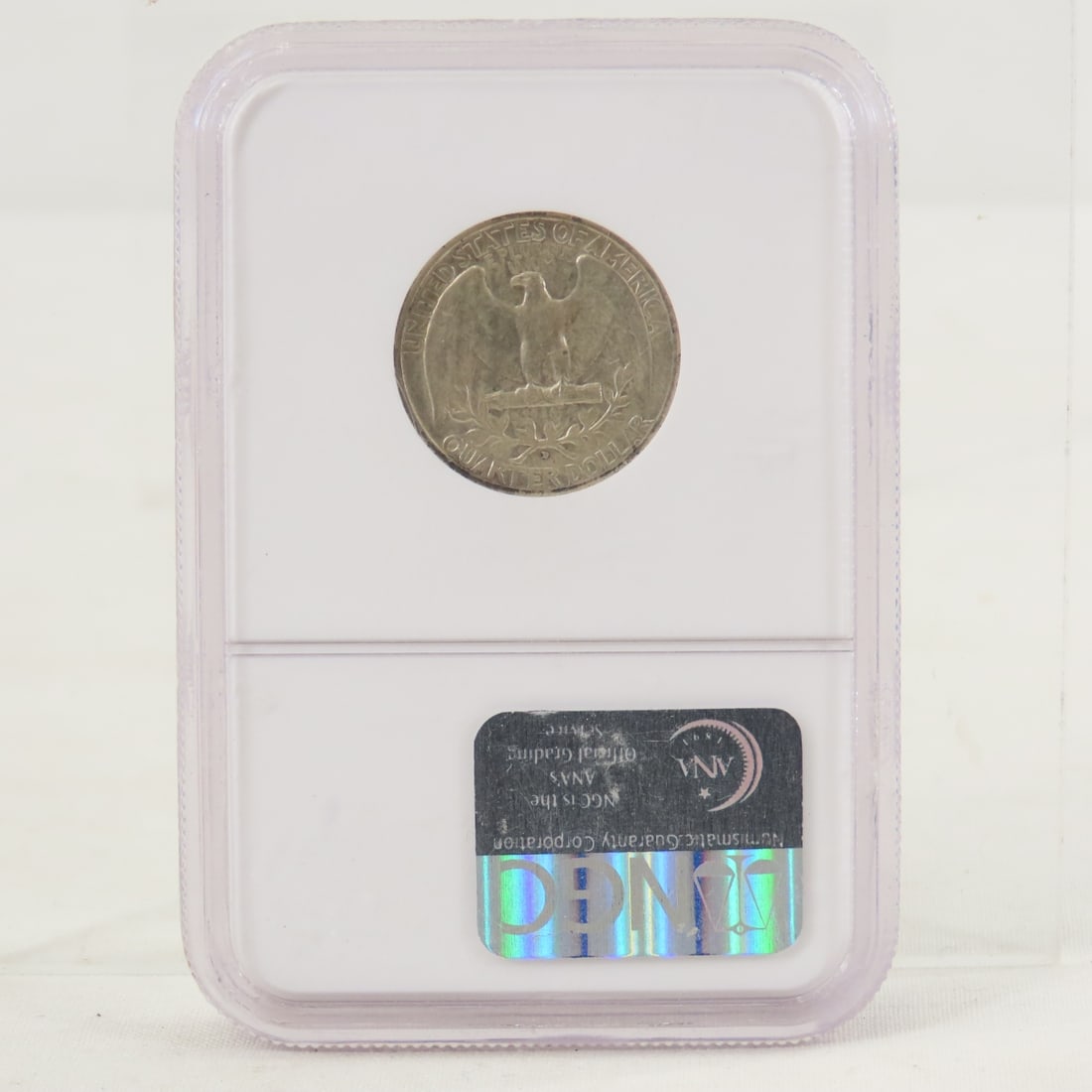 1932 D Washington Silver Quarter NGC XF40 - 3