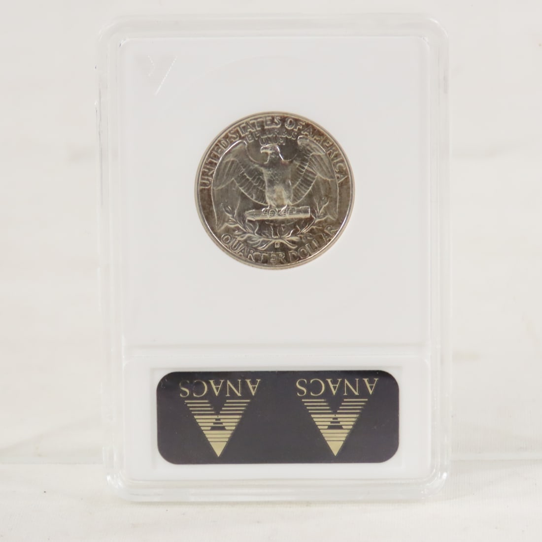 1932 S Washington Silver Quarter ANACS MS61 - 3