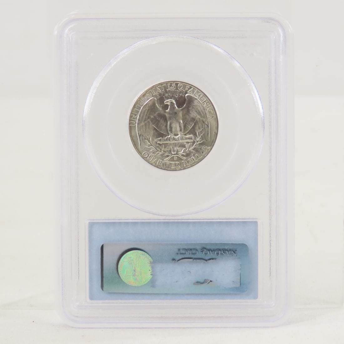 1952 D Washington Silver Quarter PCGS MS65 - 3