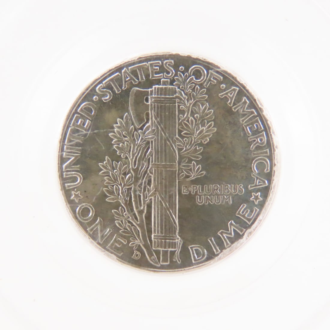 1940 D Mercury Silver Dime PCGS MS65FB - 4