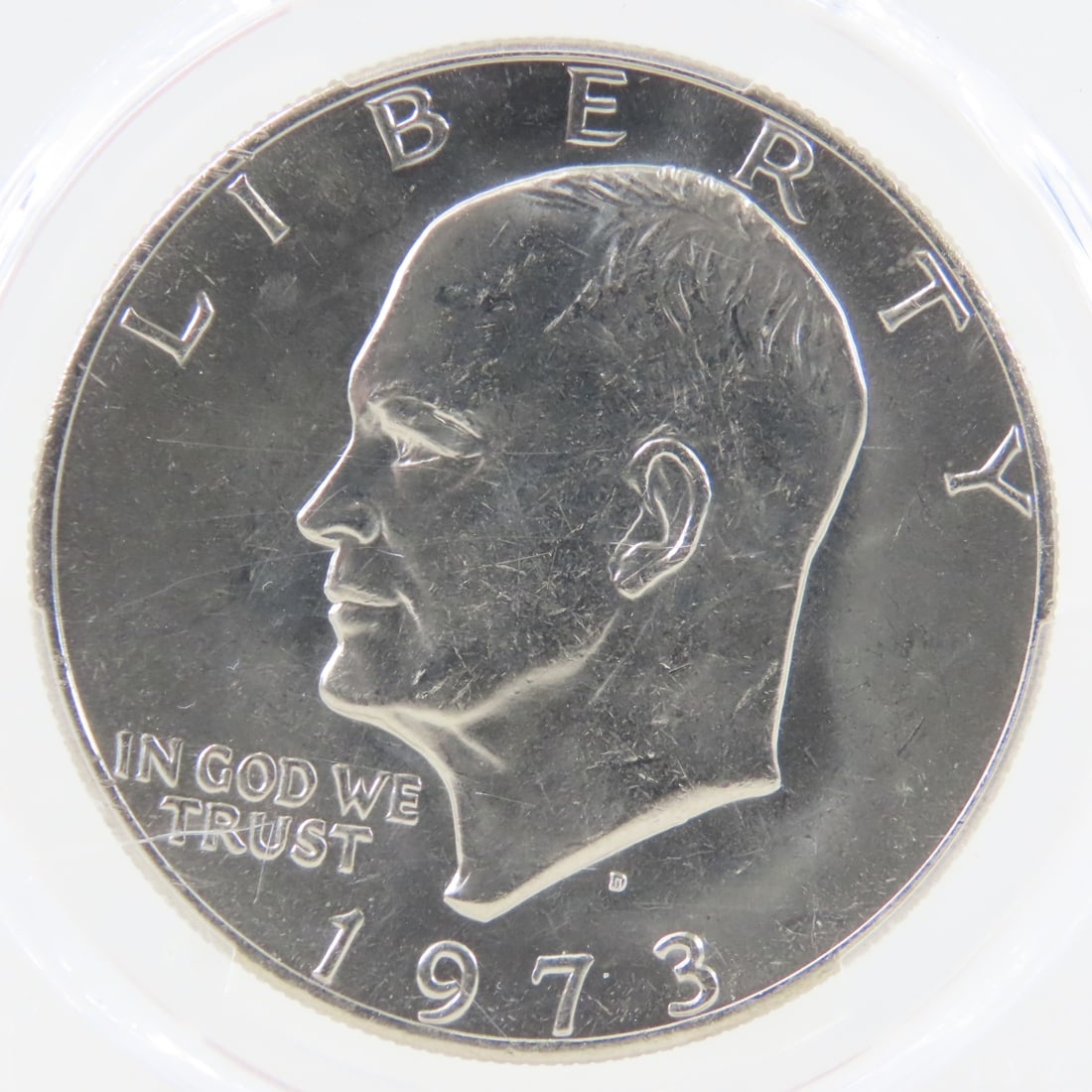 1973 D Eisenhower Dollar PCGS MS65 - 2